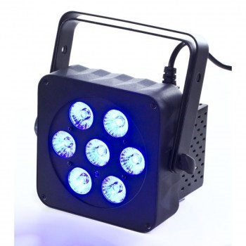 Прожектор заливного света (Lightma XX FLAT PAR COMPLETE 7x10 Watt, RGBAW+UV)